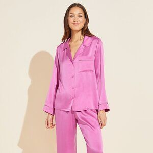 NWT! eberjey Inez Silk PJ Pajama Set, Size M!